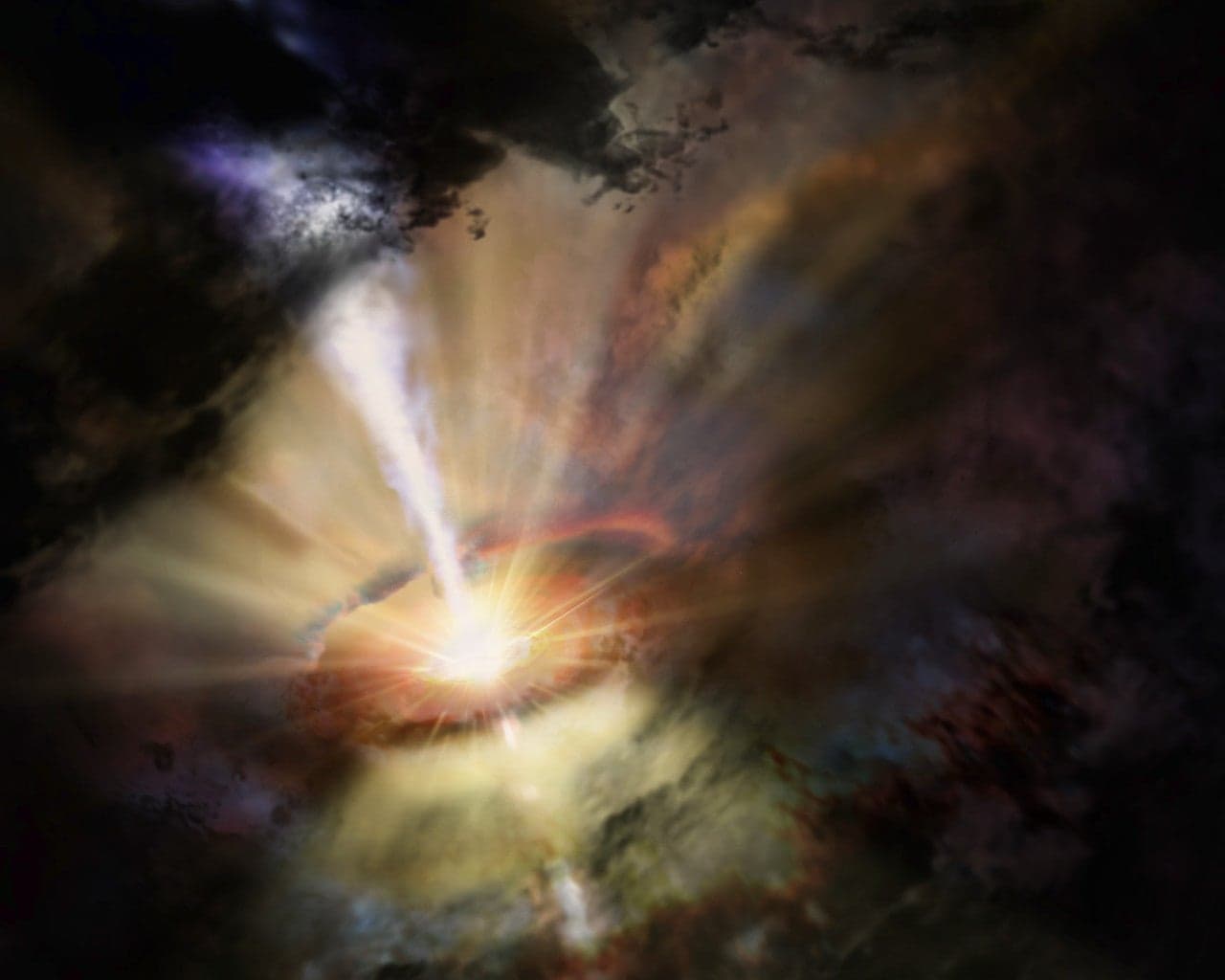 NRAO/AUI/NSF; Dana Berry/SkyWorks; ALMA (ESO/NAOJ/NRAO)